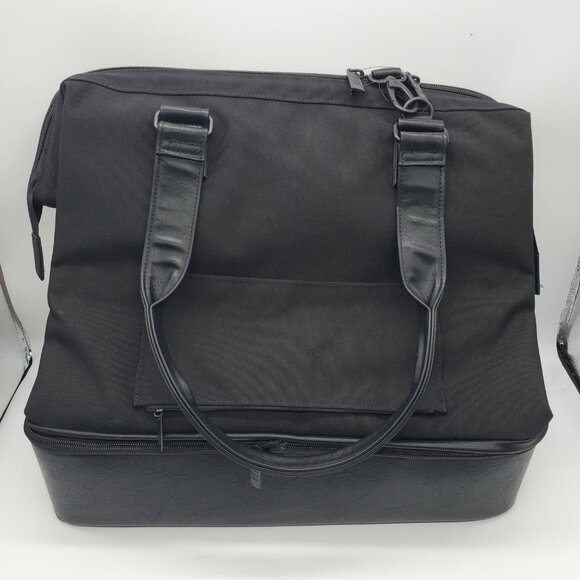 BEIS Carry On Weekender Convertible Mini | Weekender Bag Women Shoe Compartment - Picture 9 of 10